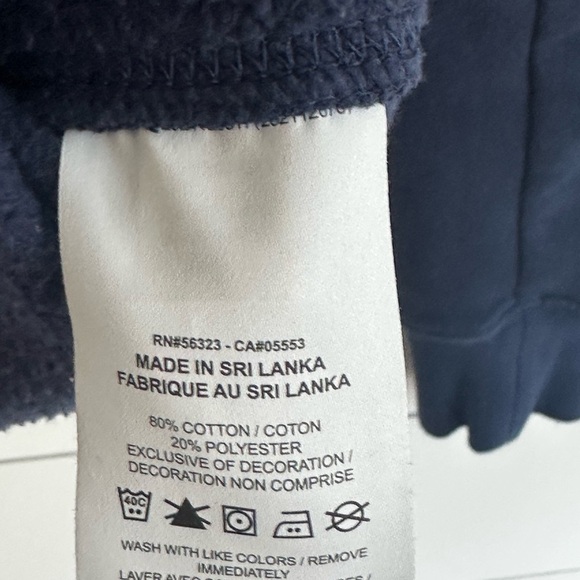 Men’s Navy Nike Club Fleece CREWNECK Size Large - Picture 6 of 6